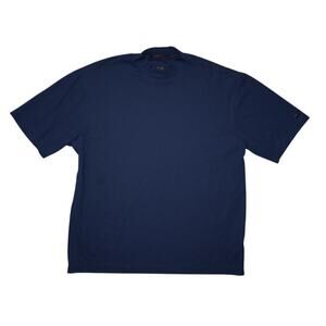 Nike Tiger Woods Collection Men’s Polo Shirt Navy Blue Dri-FIT Size Large L
